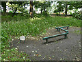 Balancing beams, Horsforth Hall Park