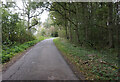 Road towards Stratton Audley