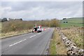 NT5748 : Holding pattern on the A697 by Richard Webb
