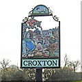 Croxton village sign