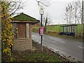 Bus shelters old and new