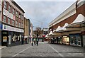 The High Street in Kidderminster