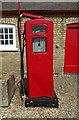 Old fuel pump outside the Heneage Arms, Hainton