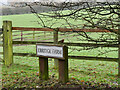 TG3129 : Entrance sign for Ebridge Farm by David Pashley