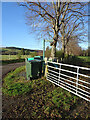 Waymarker and Wheelie Bins