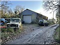 TQ8026 : Land Rovers by Marsh Quarter Lane by Oast House Archive
