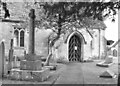 ST8380 : Churchyard Cross, All Saints Church, Littleton Drew, Wiltshire 2020 by Ray Bird