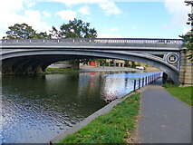 TL4559 : Victoria Bridge over the River Cam, Cambridge by Ruth Sharville