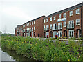 New canalside apartments near Kidderminster, Worcestershire