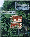 Direction Sign ? Signpost in Waddington