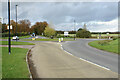 Roundabout on the B4011