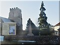 War Memorial and Church of St Martin