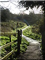 Path in Perry Wood Local nature Reserve, Worcester