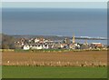 NU2410 : Alnmouth viewed from Bilton Banks by Russel Wills