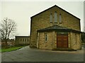 SE2532 : West end of St Wilfrid's church, Farnley by Stephen Craven