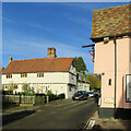 TL4945 : Hinxton: The Manor House by John Sutton