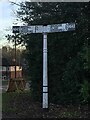 SE1825 : Direction Sign â Signpost in Cleckheaton by R Stephens