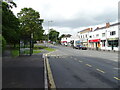 Bus stop and shelter on Catterick Road, Catterick Garrison