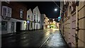 Christmas lights in High Street (Leominster)