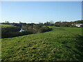 Above the river at South Hill Farm