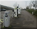 ST7095 : Ecotricity electric vehicle recharging area in Michaelwood (Northbound) Services by Jaggery
