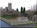 SO8276 : River Stour and St Mary and All Saints Church, Kidderminster by Chris Allen
