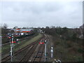 Lines south of Bridlington Station