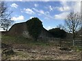 High wall corner at Shepherds Close Farm