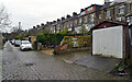 Alley between Ferndale Grove and Keighley Road, Frizinghall, Bradford