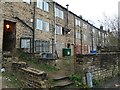 Back view of Wharf Street shops, Sowerby Bridge