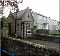 Lodge at the entrance drive to Brynffrwd House, Coychurch