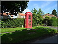 K6 telephone box, Oulston 