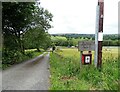 NZ0749 : Farm entrance road, Castleside by Robert Graham