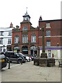 Buttermarket and market cross, Leek