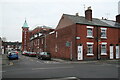 Looking along Waterloo Street to Waterloo Mill