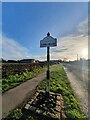 Village Signpost on Liverpool Road, Walmer Bridge