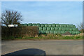 Silage bales by New Road - Chapel Lane junction