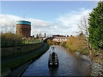 SJ4166 : View of the Shropshire Union Canal from Chemistry Lock by Sue Adair