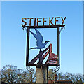 Stiffkey village entrance sign