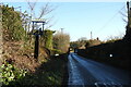 Stiffkey village entrance sign (west)