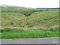 Burn feeding into Polbower Burn looking towards Low Todholes