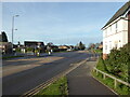 Traffic lights on Newtown Road, Worcester