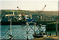 Cranes in the harbour, Whitehaven