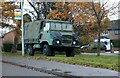 Old military lorry on Green Street, Borehamwood