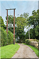 Track to Jersey Farm Cottage