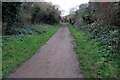 Cycle route heading for Leighton Buzzard