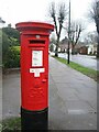 SP3276 : Woodside Avenue, priority postbox by E Gammie