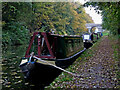 Visitor moorings at Brewood in Staffordshire