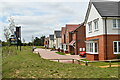 New houses at Adam Close, Melton