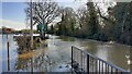 Rugby Floods Christmas 2020-River Avon